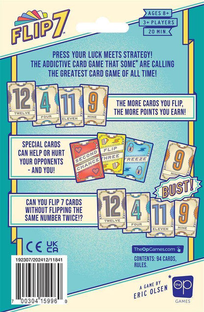 Flip 7 Peg Edition, englisch