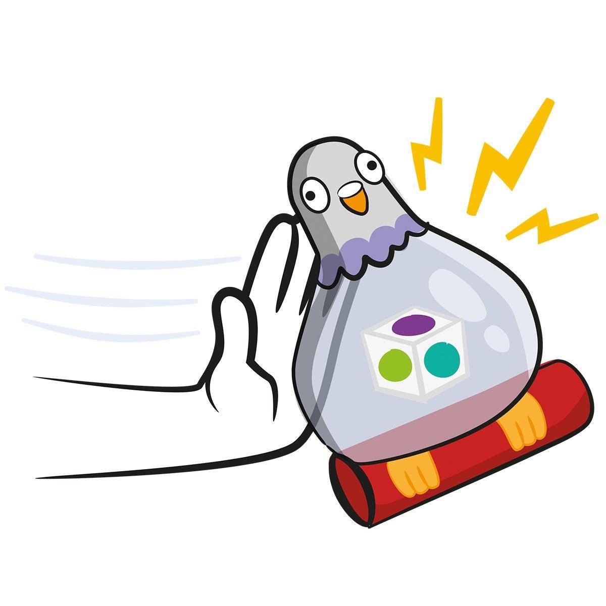 Exploding Bird, deutsch
