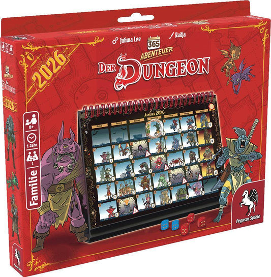 365 Abenteuer – Der Dungeon [Edition 2026], deutsch