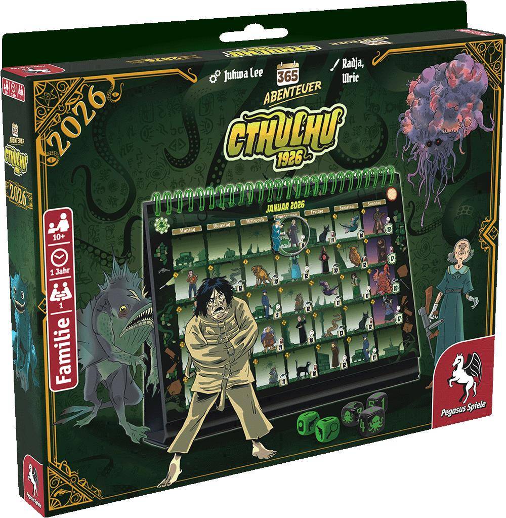 365 Abenteuer– Cthulhu 1926 [Edition 2026], deutsch
