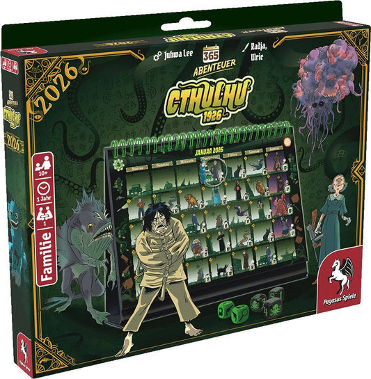 365 Abenteuer– Cthulhu 1926 [Edition 2026], deutsch