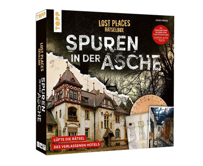 Spuren in der Asche - Lost Places Rätselbox, deutsch