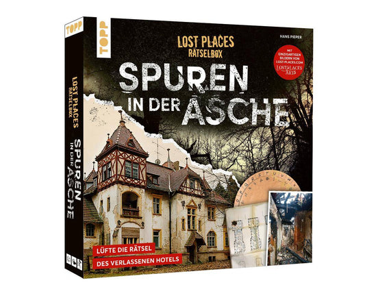 Spuren in der Asche - Lost Places Rätselbox, deutsch
