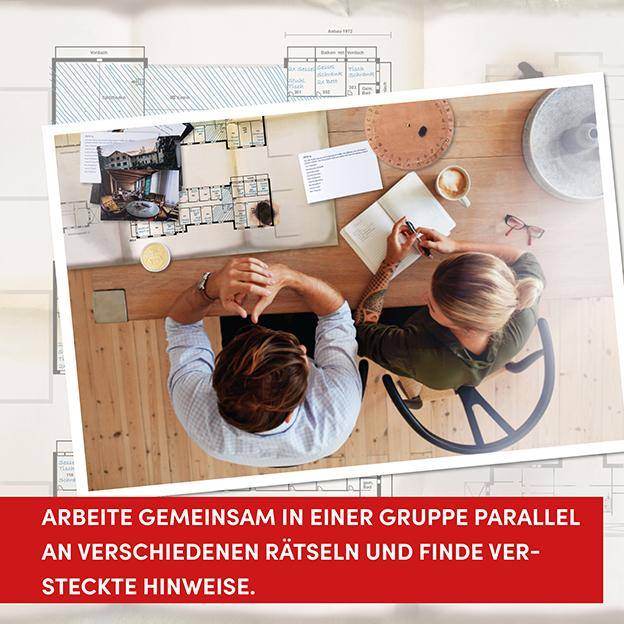 Spuren in der Asche - Lost Places Rätselbox, deutsch