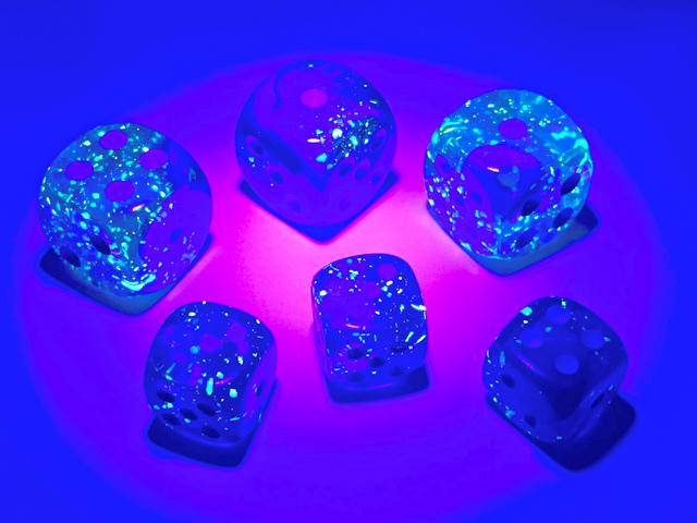 Würfelset: Gemini Blue-Blue/light blue LUMINARY (36)