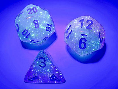 Würfelset: Gemini Gel Green-Pink/blue LUMINARY (7)