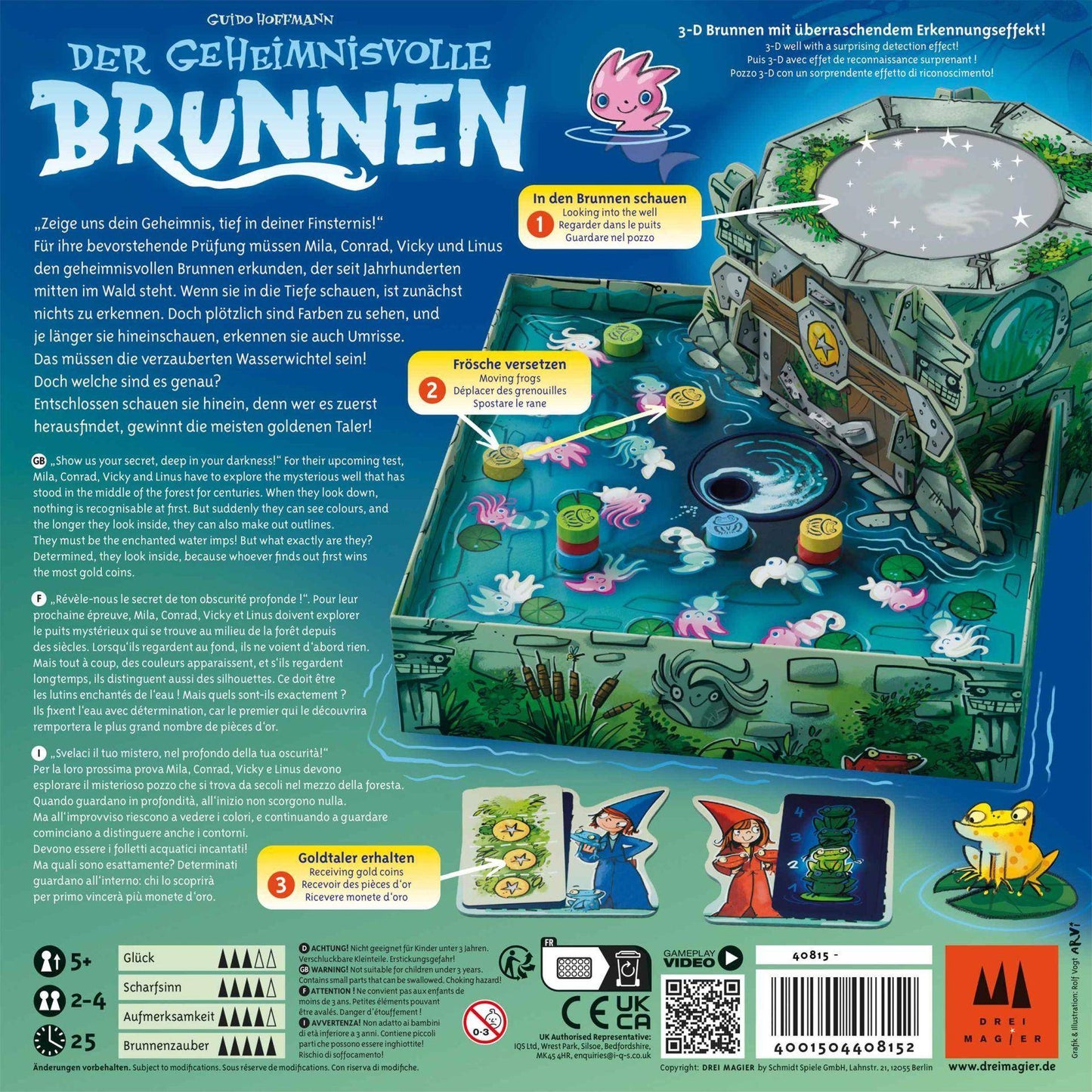 Der geheimnisvolle Brunnen, deutsch