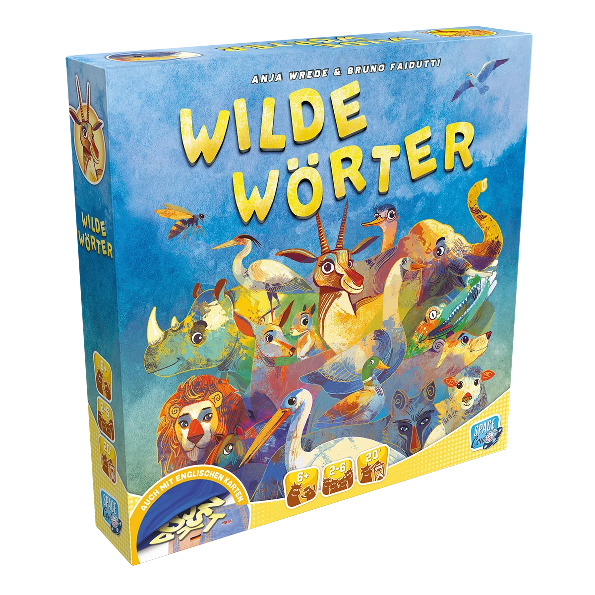 Wilde Wörter, deutsch