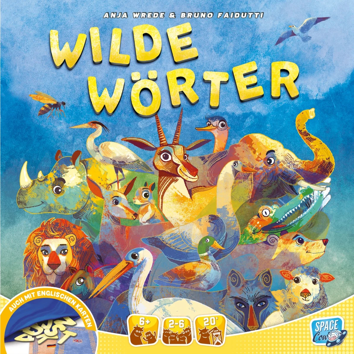 Wilde Wörter, deutsch