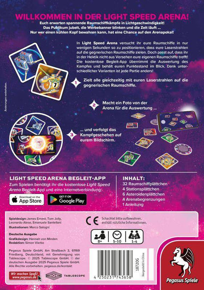 Light Speed Arena, deutsch