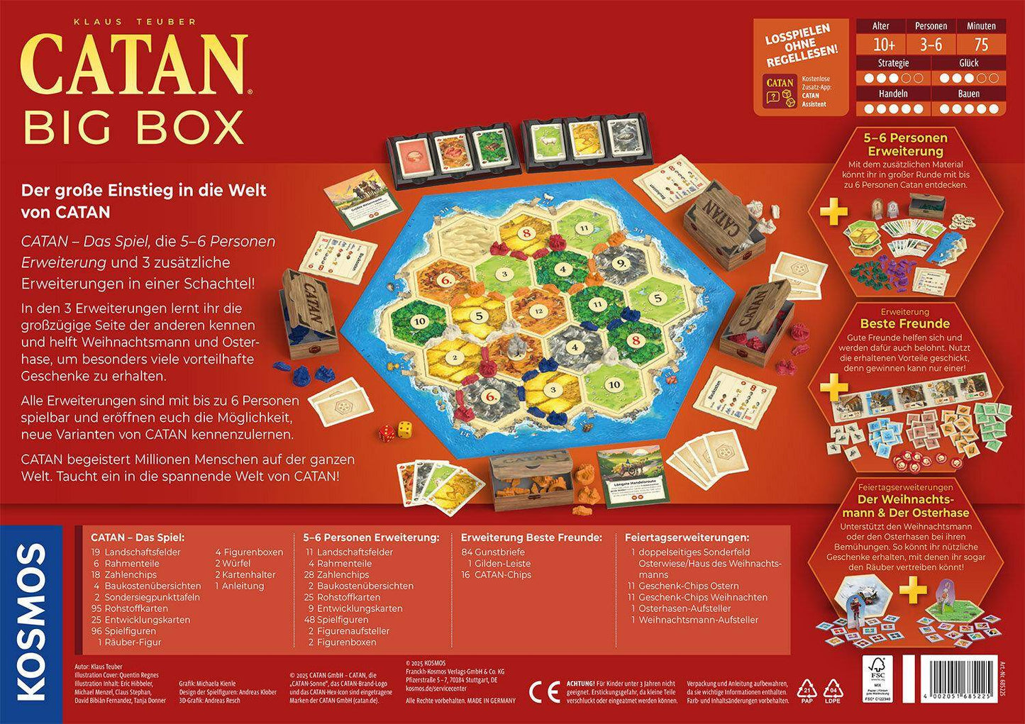CATAN - Big Box (2025), deutsch