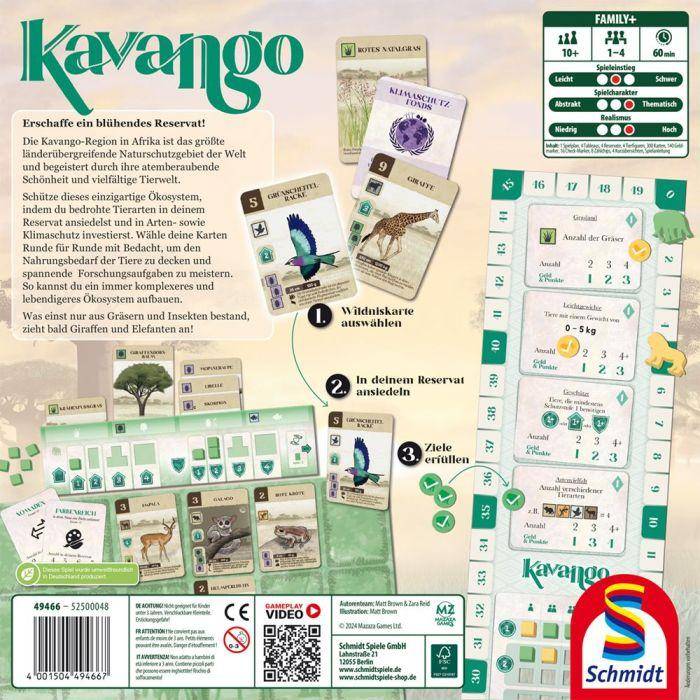 Kavango, deutsch