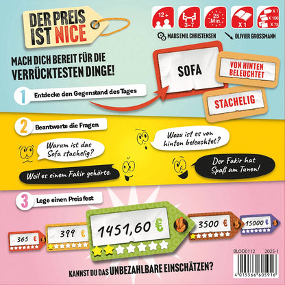 Der Preis ist nice, deutsch