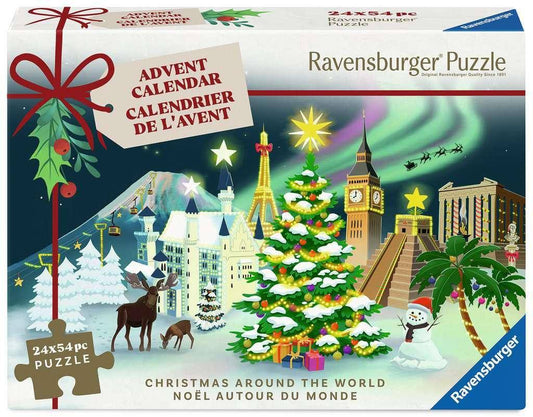 Puzzle-Adventskalender 24 x 54 Teile