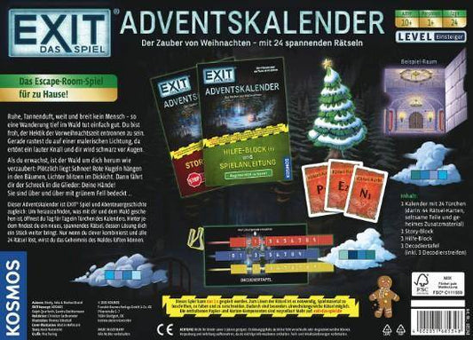 EXIT – Das Spiel: Adventskalender '25, deutsch