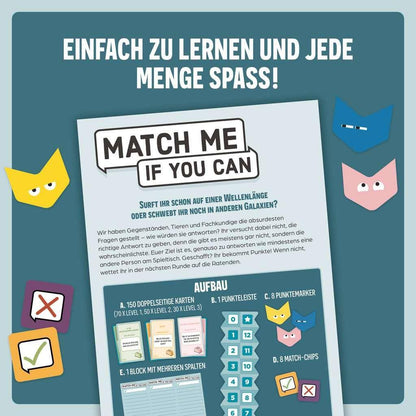 Match Me If You Can, deutsch