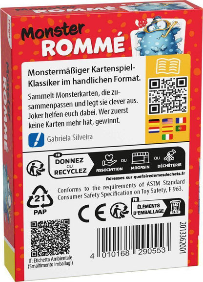Monster Rommé, deutsch