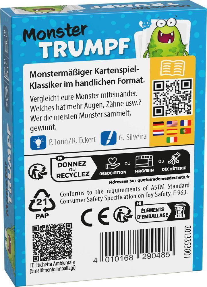 Monster Trumpf, deutsch