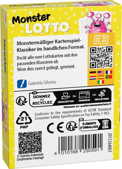 Monster Lotto, deutsch