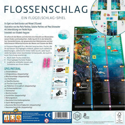 Flossenschlag, deutsch