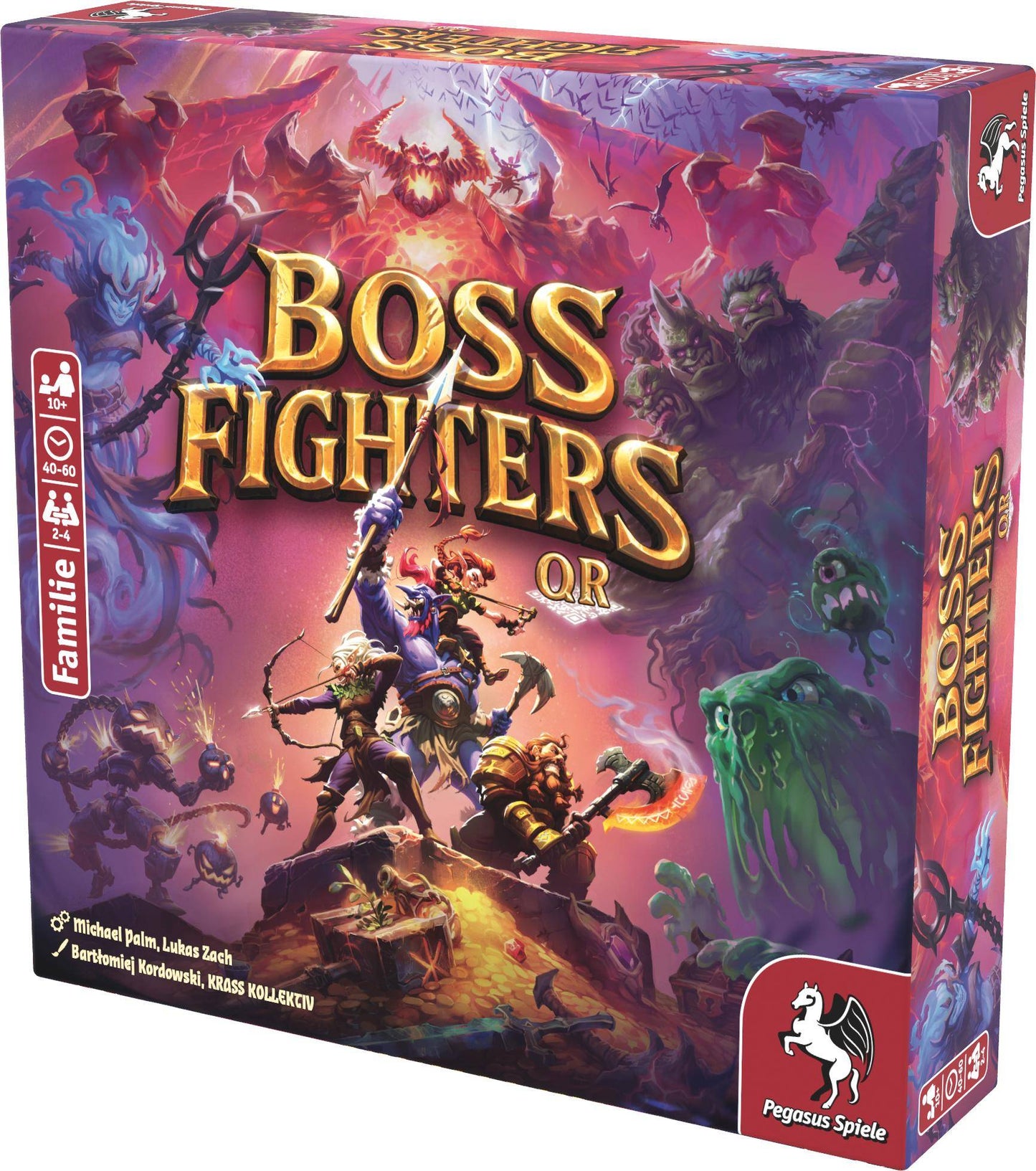 Boss Fighters QR, deutsch