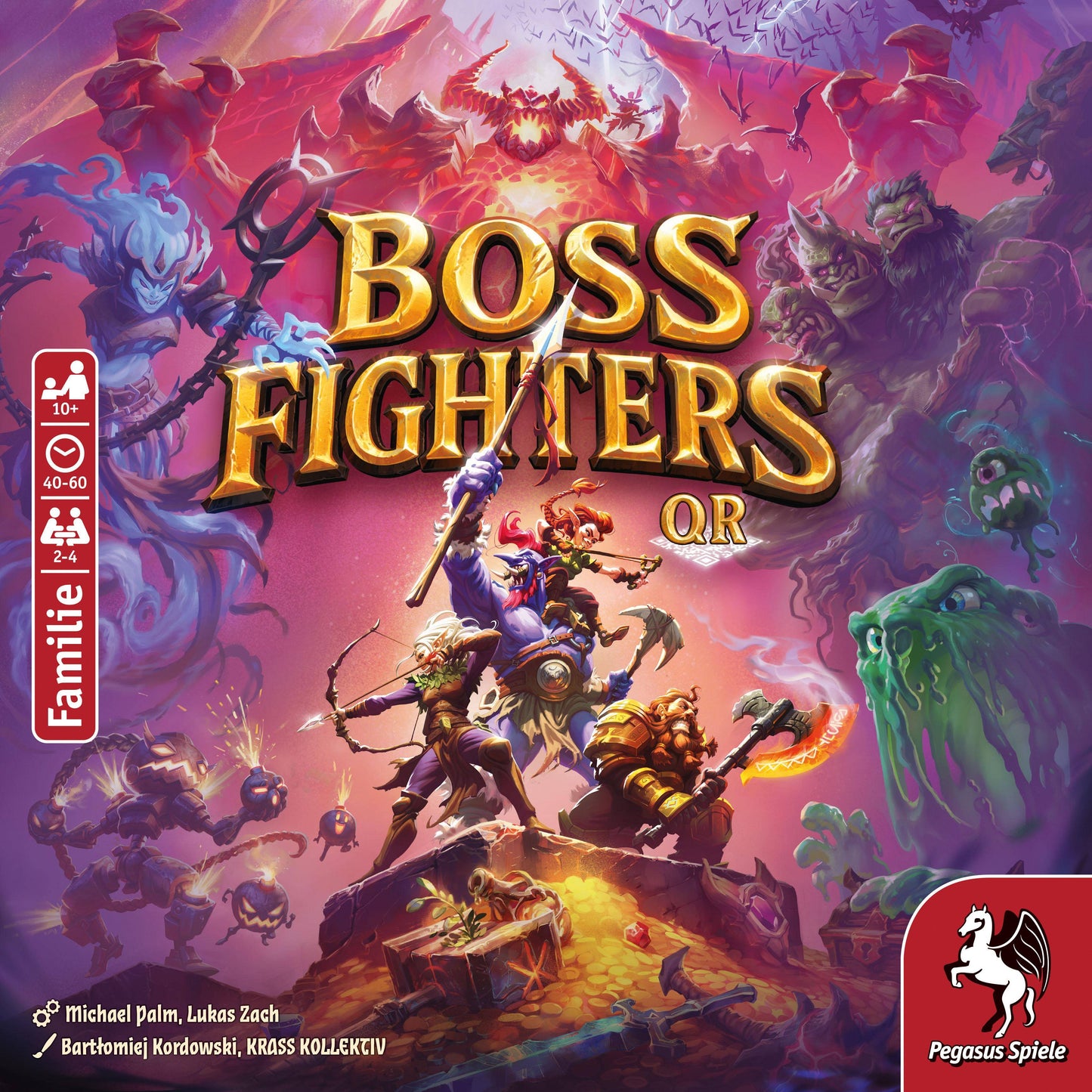 Boss Fighters QR, deutsch