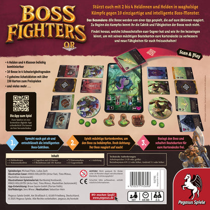 Boss Fighters QR, deutsch