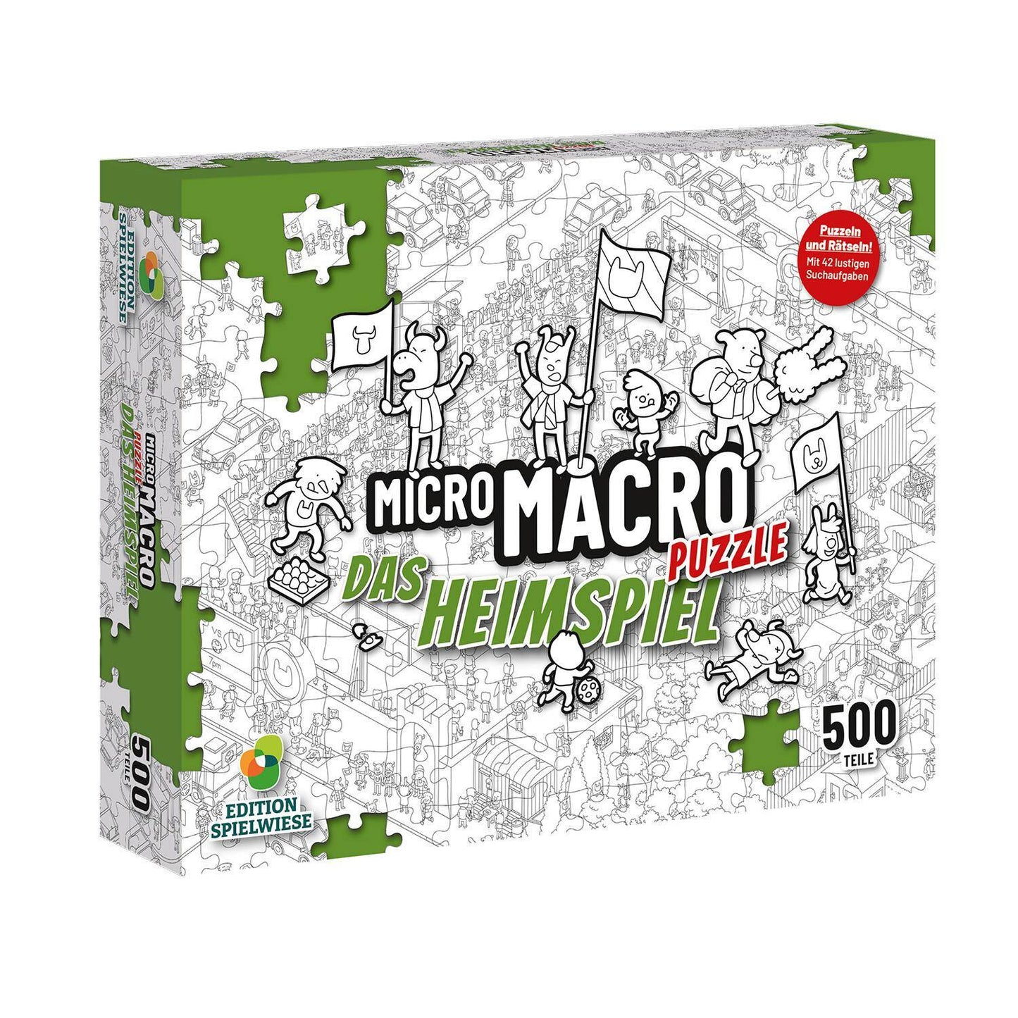 Nr. 2 - Das Heimspiel - MicroMacro: Puzzle, deutsch