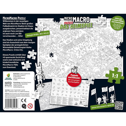 Nr. 2 - Das Heimspiel - MicroMacro: Puzzle, deutsch
