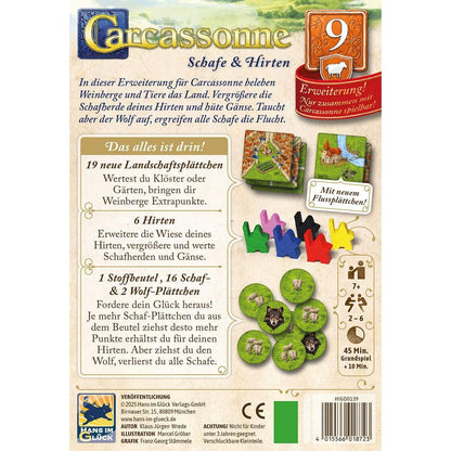Schafe & Hirten (Erw. 9) - Carcassonne, deutsch (Erw.)