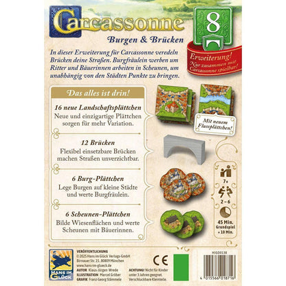 Burgen & Brücken (Erw. 8) - Carcassonne, deutsch (Erw.)