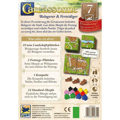 Belagerer & Verteidiger (Erw. 7) - Carcassonne, deutsch (Erw.)