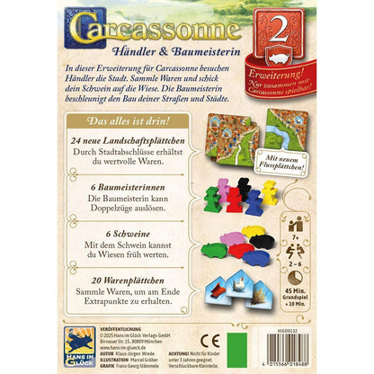Händler & Baumeisterin (Erw. 2) - Carcassonne, deutsch (Erw.)