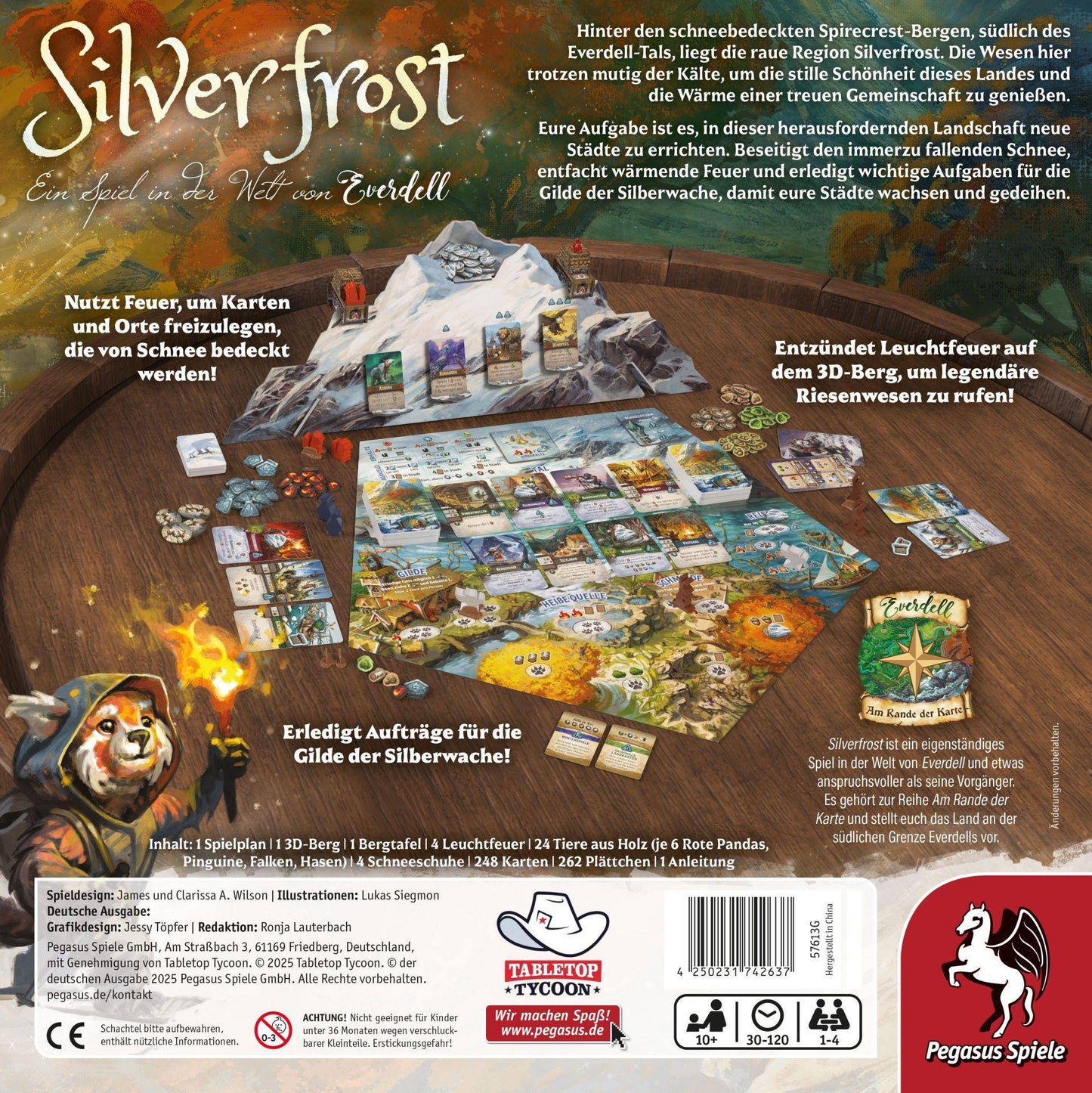 Silverfrost - Ein Spiel in der Welt von Everdell, deutsch
