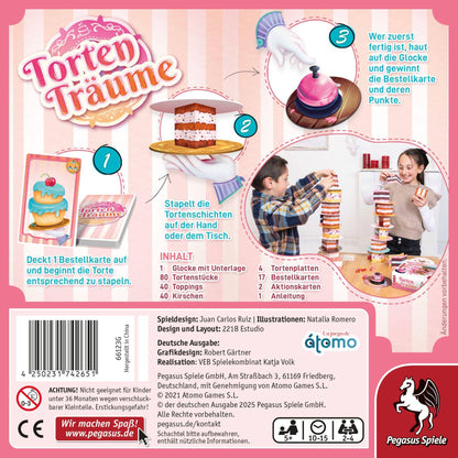 Torten Träume, deutsch