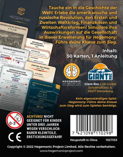 Historische Ereignisse - Hegemony (Erw.)