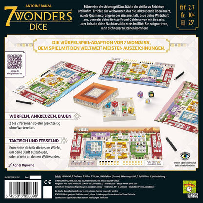 7 Wonders Dice, deutsch