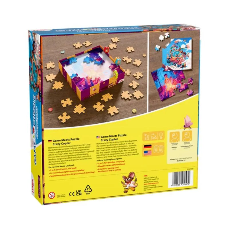 Crazy Copter - Game Meets Puzzle, deutsch