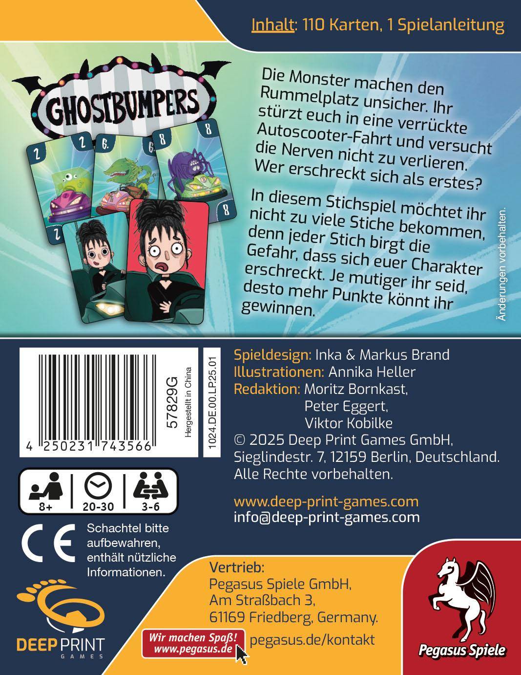 Ghostbumpers, deutsch