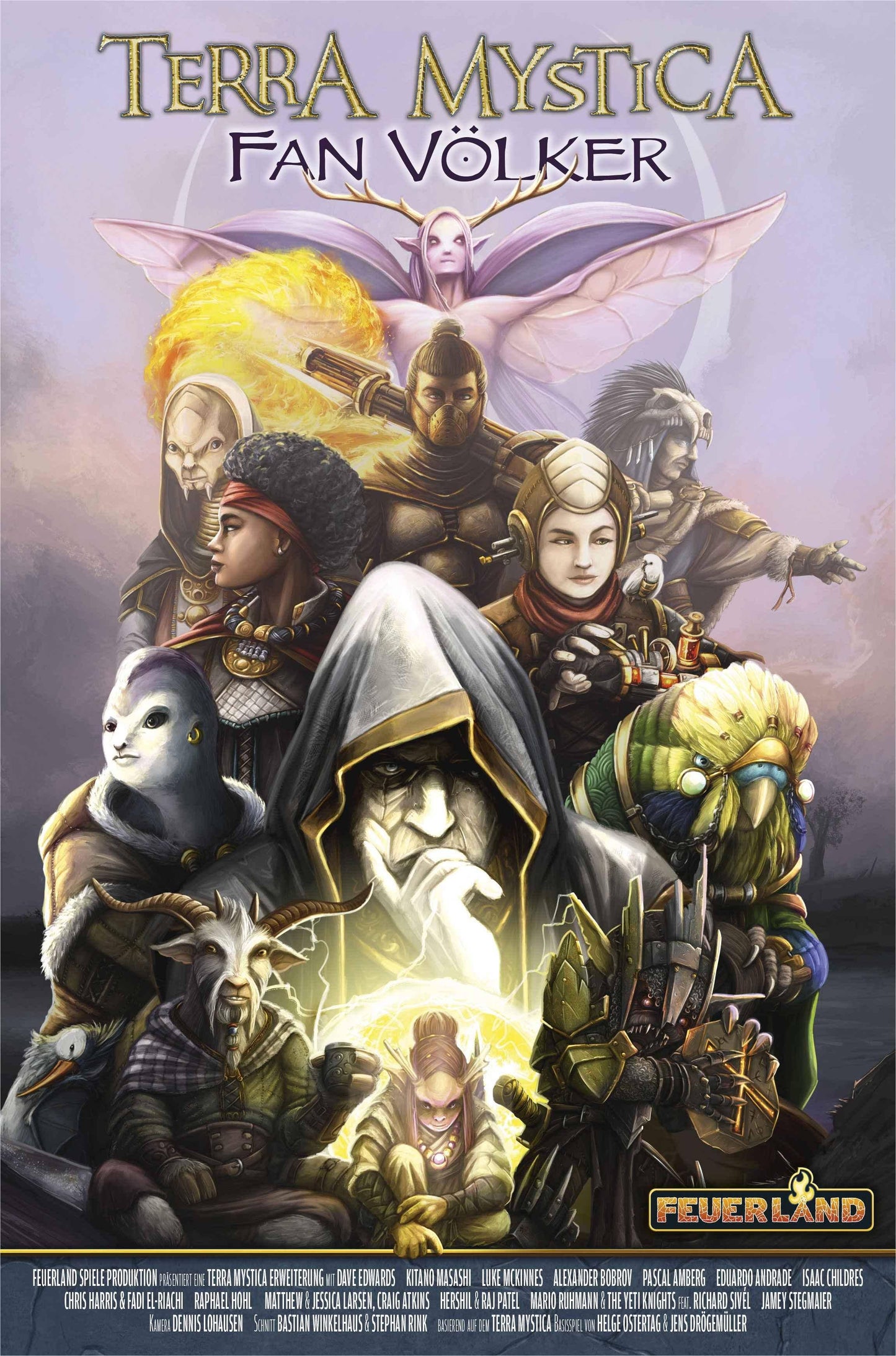 Fan Völker - Terry Mystica, deutsch (Erw.)