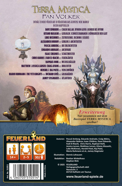 Fan Völker - Terry Mystica, deutsch (Erw.)