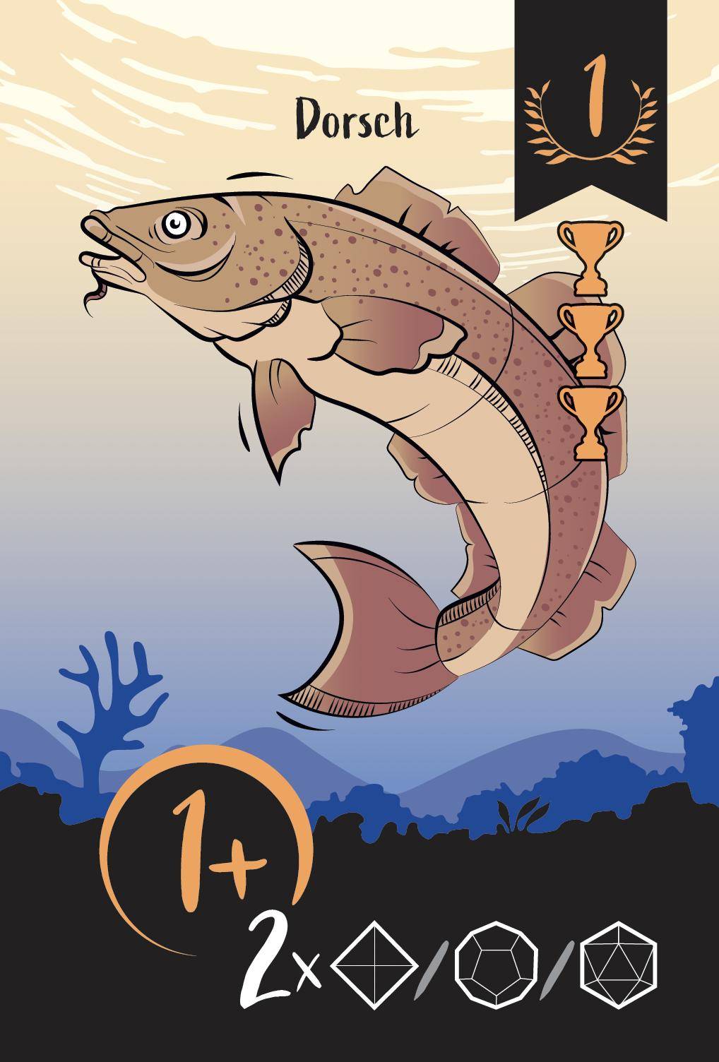 Tiefe Gewässer - Köder, deutsch (Erw.)