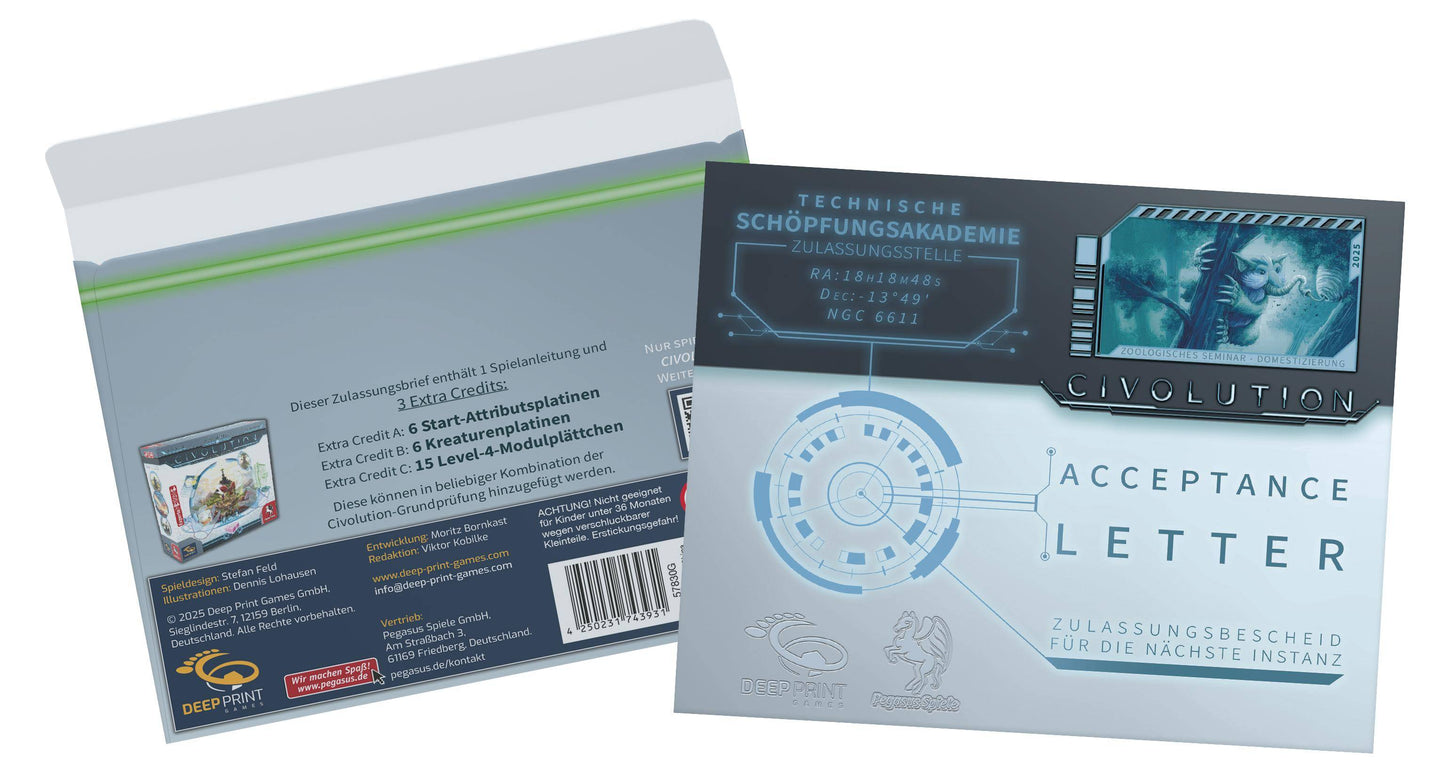 Acceptance Letter - Civolution, deutsch (Erw.)