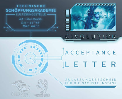 Acceptance Letter - Civolution, deutsch (Erw.)