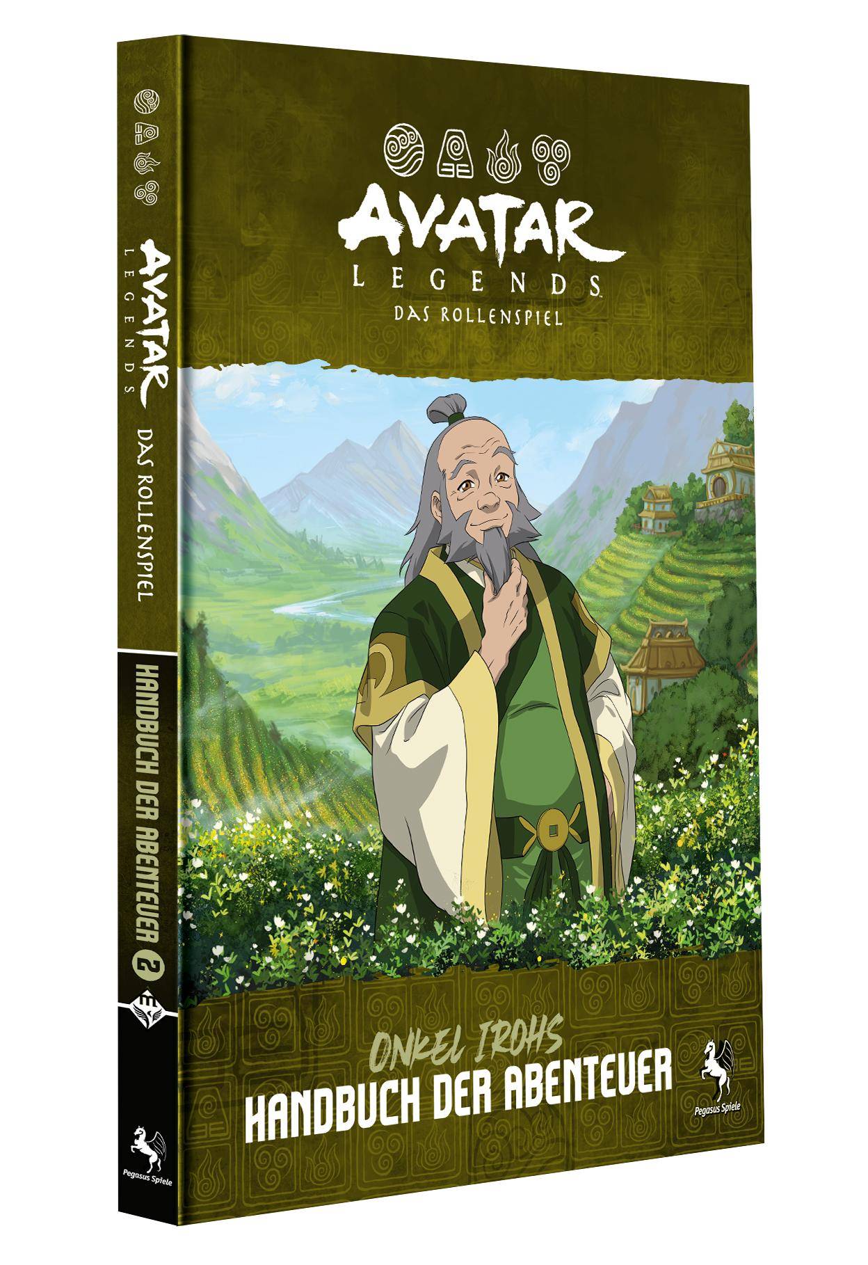 Onkel Irohs Handbuch der Abenteuer (Hardcover) - Avatar Legends – Das Rollenspiel, deutsch