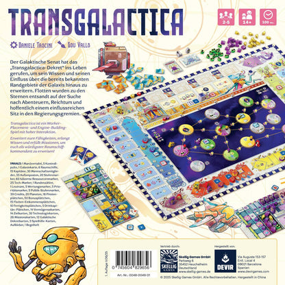 Transgalactica, deutsch