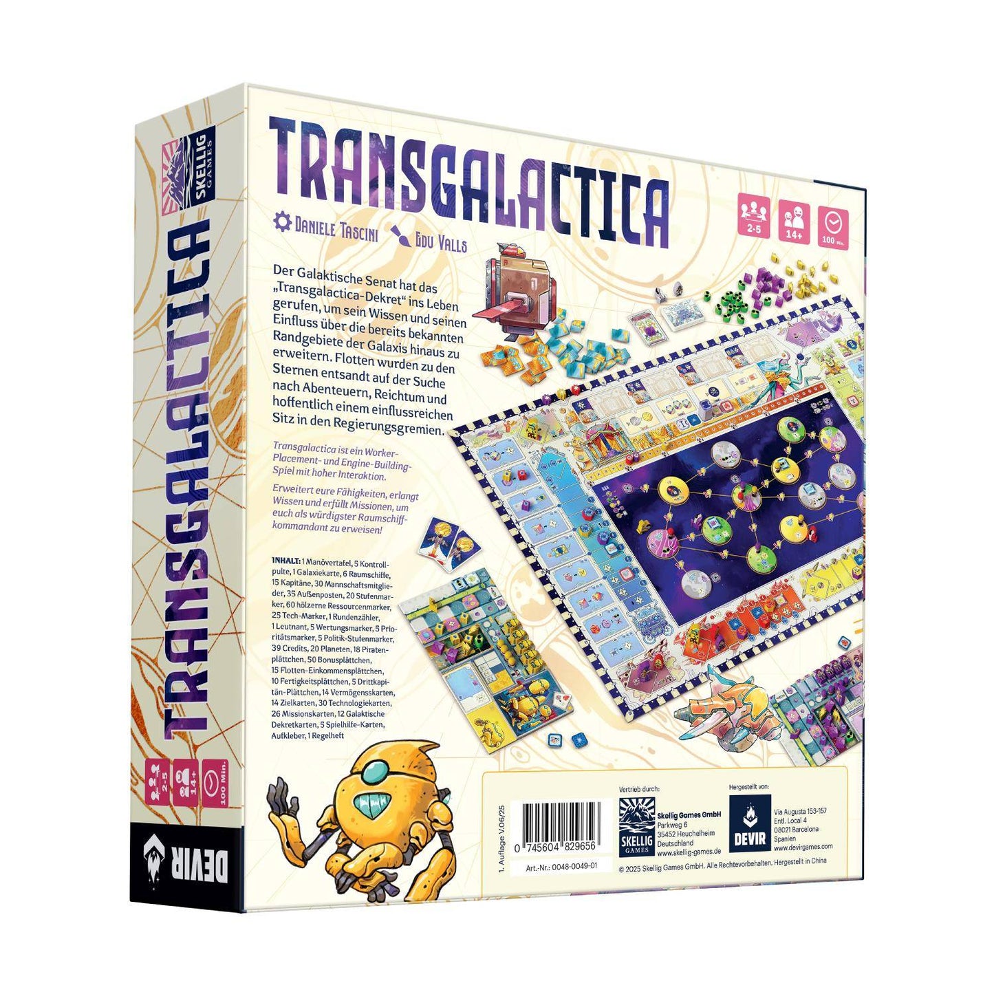 Transgalactica, deutsch