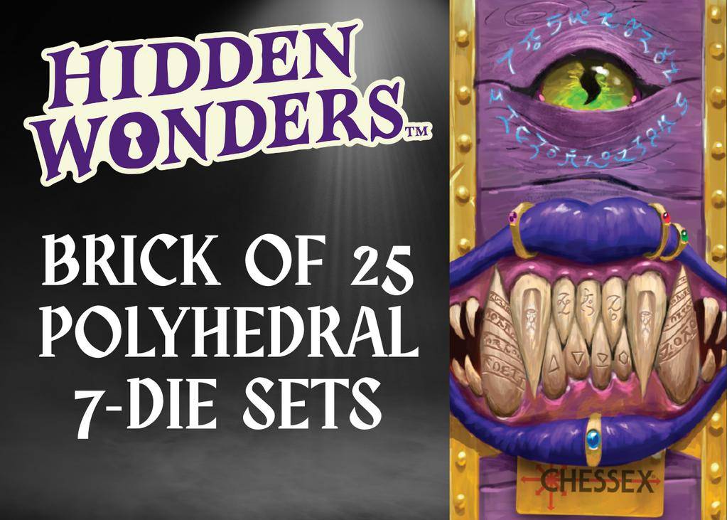 Würfelset: Hidden Wonders Mystery-Box (7), -