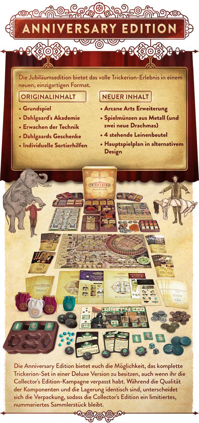 Anniversary Edition - Trickerion, deutsch