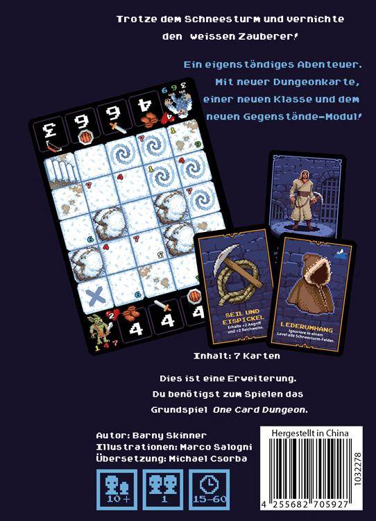 Eisige Höhen Abenteuerpaket - One Card Dungeon, deutsch (Erw.)